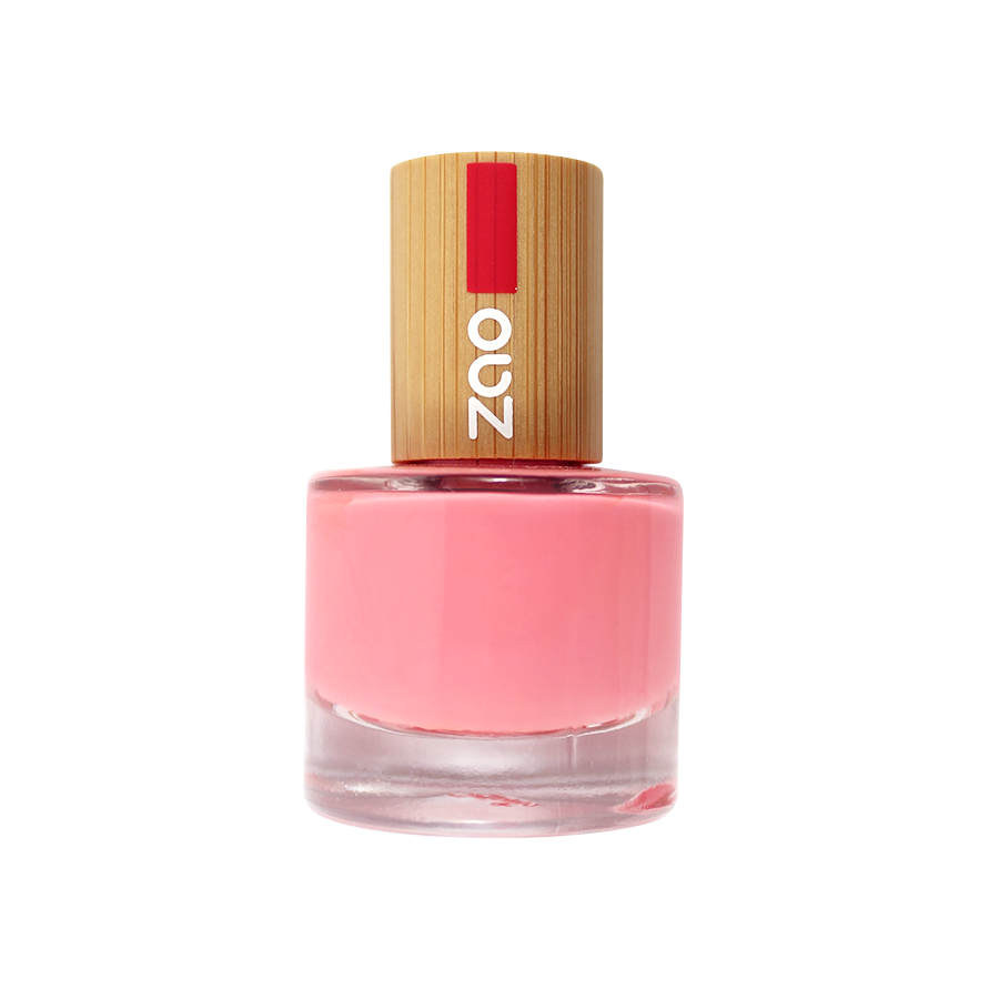 Zao Makeup Nail Polish - Hot Pink - Life Before Plastik